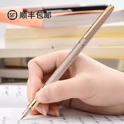 Hero pen 10k gold pen spiral pen cap fine tip business gift writing ink pen