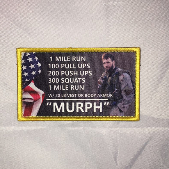 The Murph Challenge The Murph Challenge Superfine Magic Badge Velcro