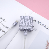 20W Apple 12pro charger sticker 18W creative IPADPRO charging head data cable protective cover 5W applicable