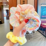 Голова Маруко галстук Детский кружок кишечника Круг Корейская версия Большой Толстой Головы Главы 2021 Новый милый радужный двойной кишечник