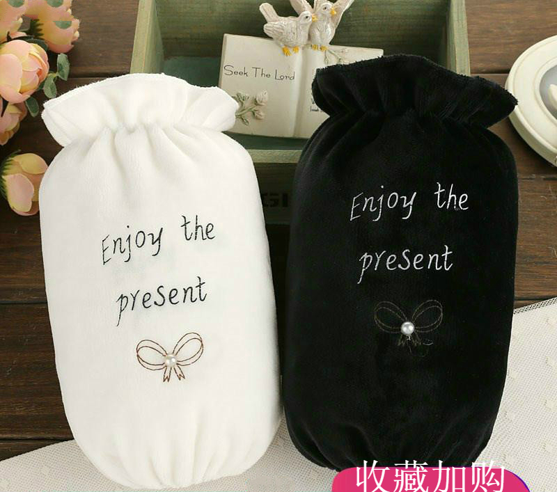 New sleeve cute plush short anti-fouling sleeve woman autumn winter long version anti dirty sleeve head cute adult cuff