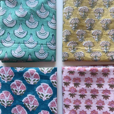 【 20% off special offer on fabric tips 】 Indian imported hand-carved and printed long-staple cotton