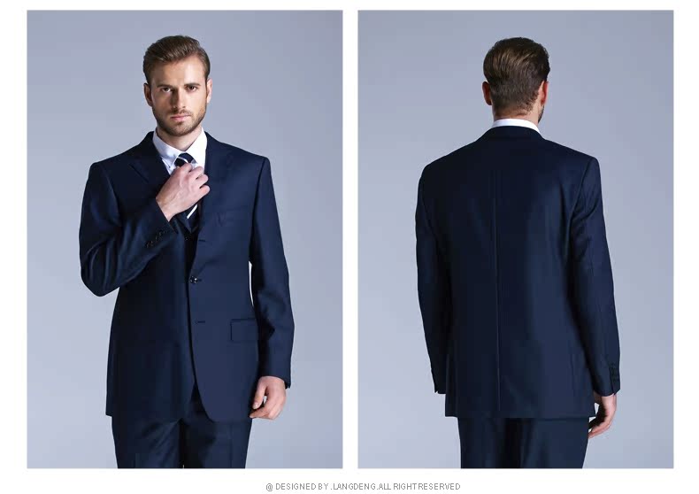 Costume homme en laine pour hiver - Ref 1577512 Image 16