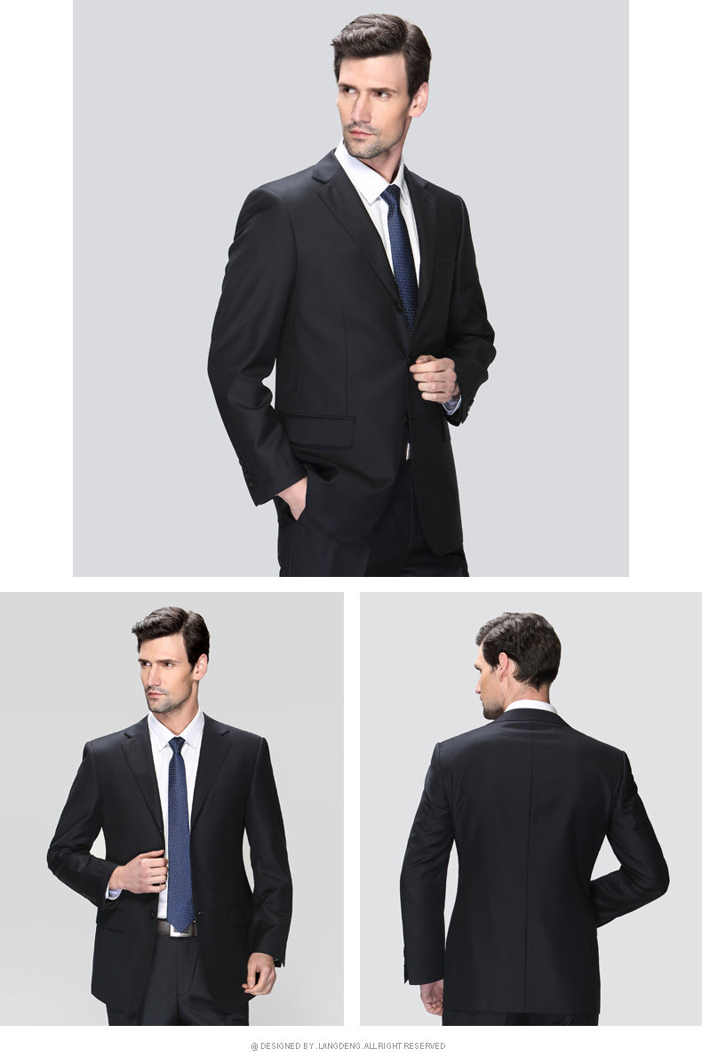 Costume homme en laine pour printemps - Ref 1552395 Image 26