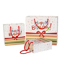 Childrens birthday gift bag Baby Full Moon back gift bag handbag cute creative clothing size paper bag
