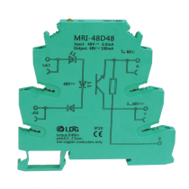 MRI-48D48 PLC Control Board Optical Coupling Isolation Relay NPN PNP Conversion Trigger Signal 48V