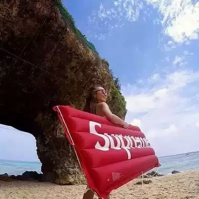 Water floating adult inflatable water bed children's recliner beach mat water floating artifact swimming bed floating mat