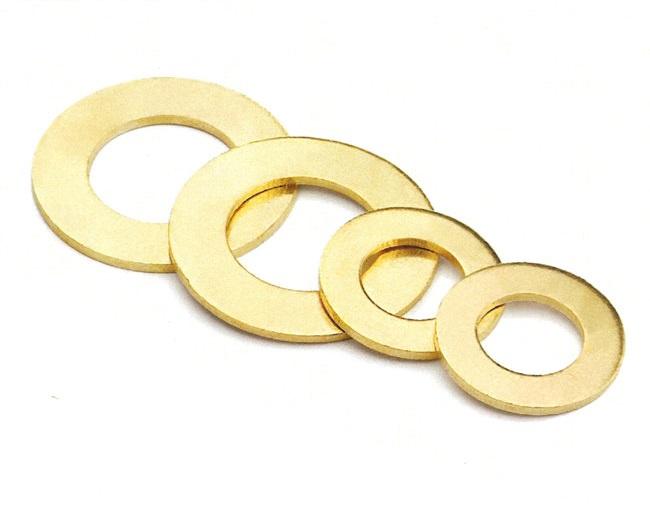 Brass washer Red copper gasket Ultra-thin copper flat gasket Sealed copper gasket Larger and thicker copper gasket