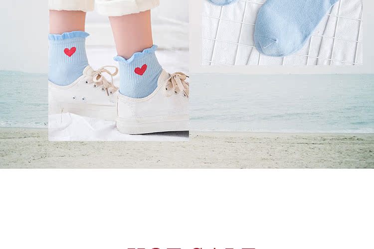 Trong vớ ống nữ phiên bản Hàn Quốc của bong bóng dễ thương miệng yêu vớ cotton mùa thu Hàn Quốc kẹo màu Nhật Bản vớ ren Nhật Bản - Vớ bông vớ giãn tĩnh mạch