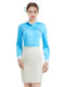 Stewardess uniform interview professional suit women's summer beauty salon front desk reception health club work clothes shirt
