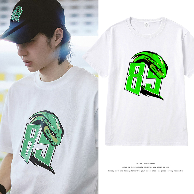 王一博 85デザインTシャツ 王一博 85デザインTシャツ