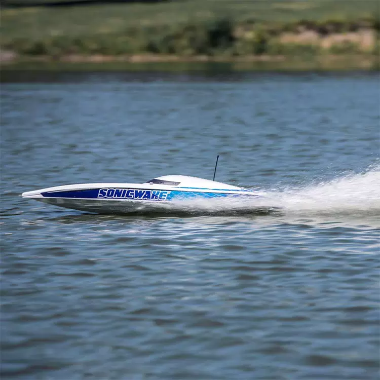 PROBOAT SONICWAKE 36 "" Brushless speedboat Deep V hull high -speed competition RC remote control boat yacht