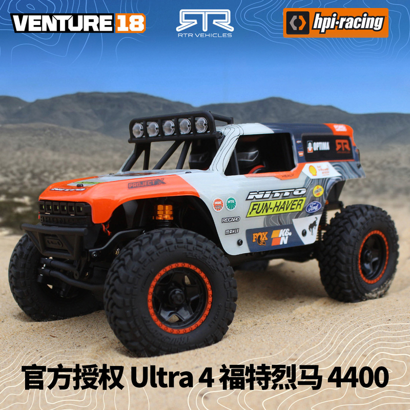 Hpi Ford Liema 4400 Venture18 U4 1/18 Climbing Car Rc Remote Control Model Electric Four-Wheel Drive