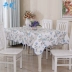 Huifan PVC khăn trải bàn Mục vụ châu Âu không thấm nước khăn trải bàn vải nhựa dùng một lần khăn trải bàn dầu