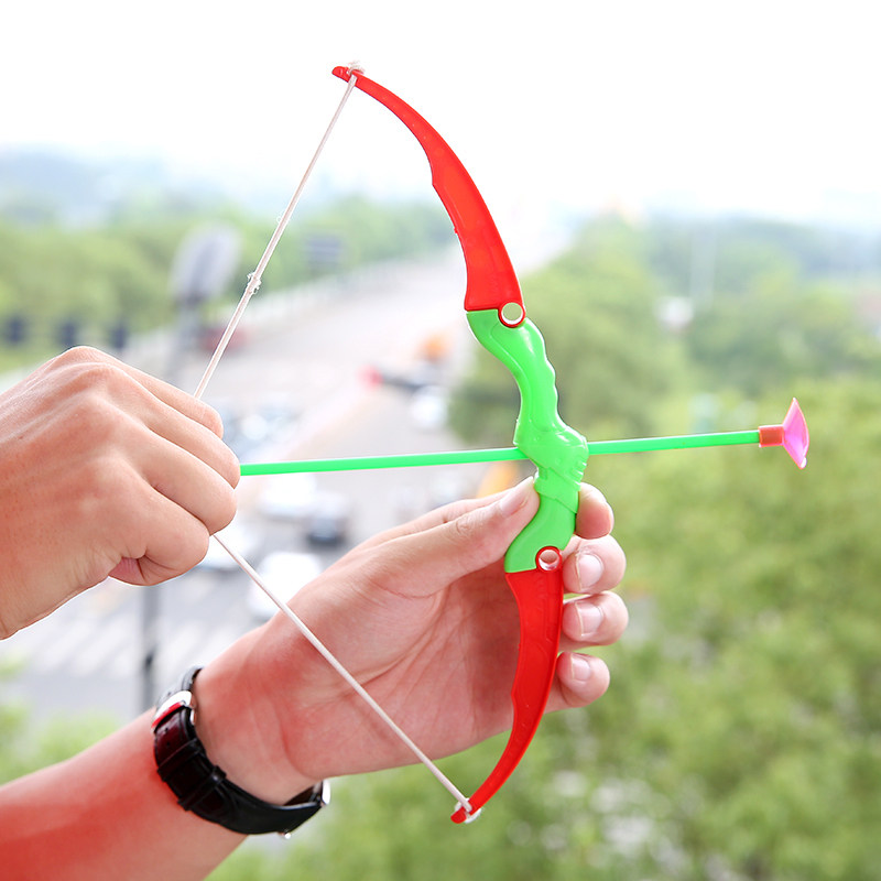 Children's bow and arrow toys Shooting toys Sports sports fitness toys Parent-child sucker Park stall Bow and arrow toys