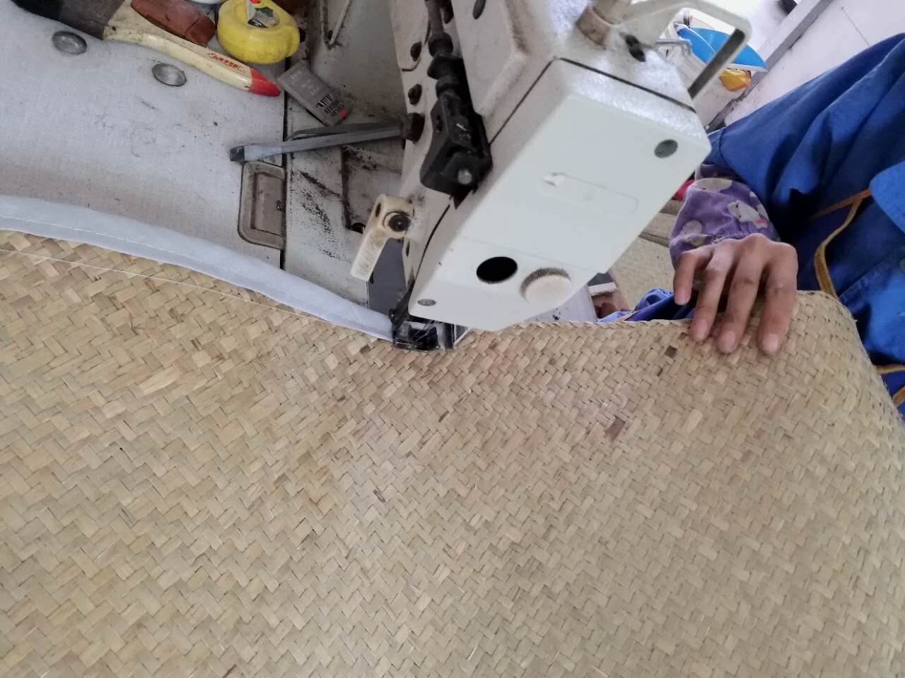 Quảng Đông Triệu Khánh truyền thống dệt tay thảm Po 1,8 m 1,5 m 1,2 m mùa hè tinh khiết mat tự nhiên miễn phí vận chuyển - Thảm mùa hè nệm nước loại to