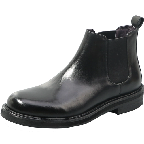 Martens, челси, высокие сапоги в английском стиле для отдыха, из натуральной кожи, в британском стиле