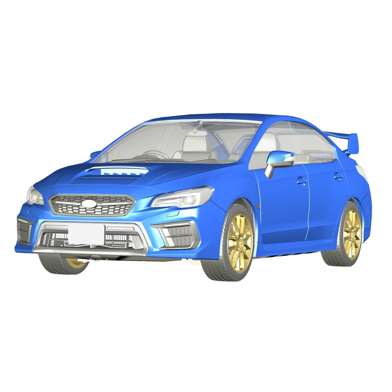 Wen Hua Fujimi 1/24 Subaru Wrx Sti Ej20 Final Edition Assembly Model 04838 Wen Hua Fujimi 1/24 Subaru Wrx Sti Ej20 Final Edition Assembly Model 04838