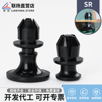 Lianyang SRE V-type expansion rivet nylon mother-in-law buckle plastic buckle nail nylon rivet fixed buckle black