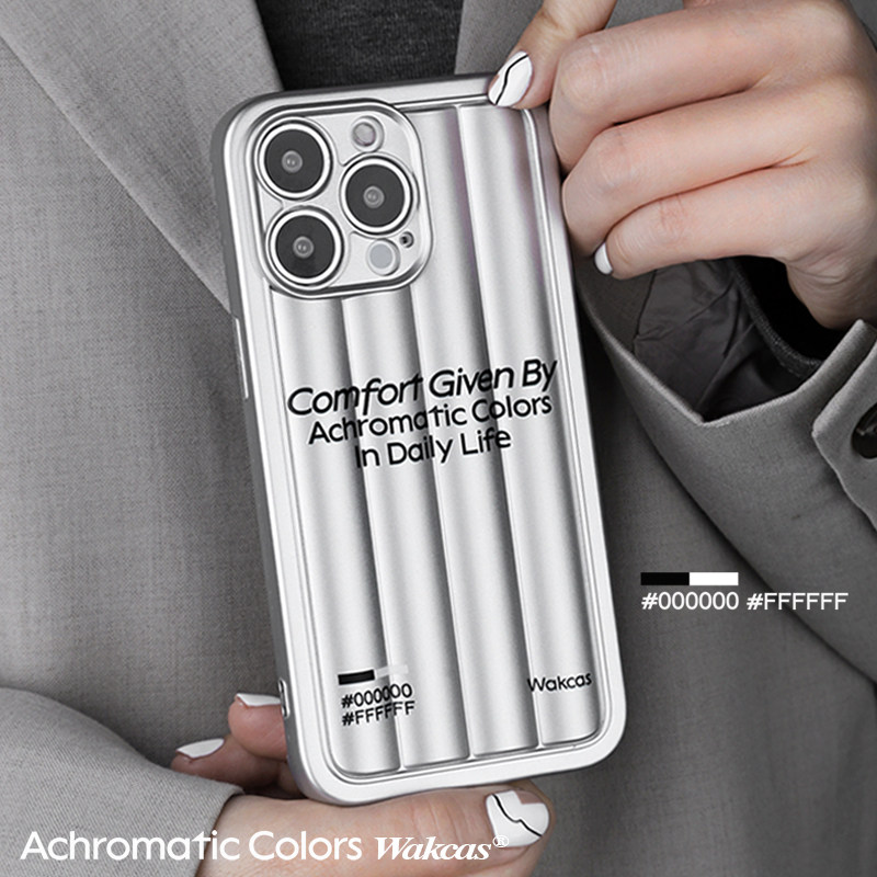 Space silver iphone14promax mobile phone protective shell personality trendy new 12 suitable for Apple 13pro original idea 14