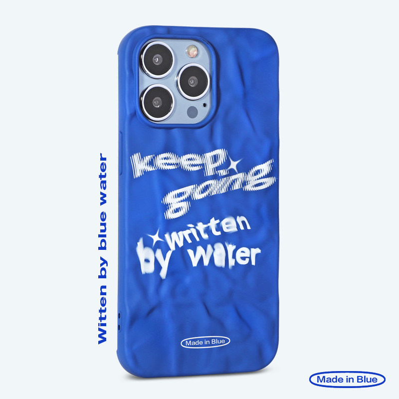 The new Klein Blue iPhone 14 promax mobile case is applicable to Apple 13 Pro personality tide 14 plus shell 2