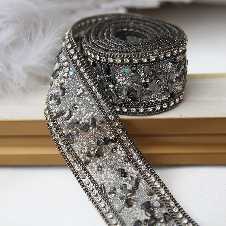 Clothes decoration clothing accessories wedding accessories accessories beads rhinestone chain diy material clothes decoration accessories
