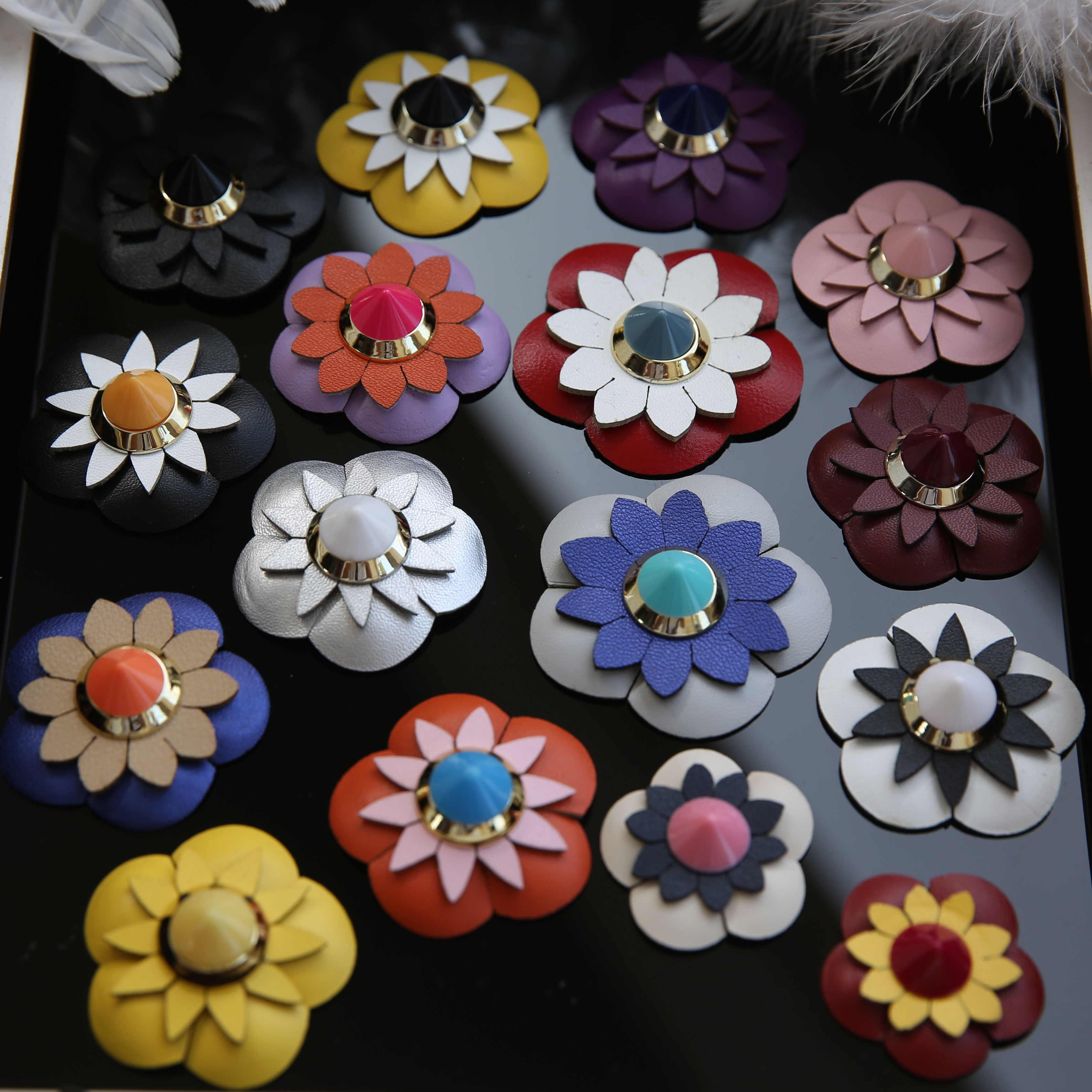 Clothes, accessories, accessories, hand-stitched flowers, diy flowers, accessories, clothes, decorative flowers, three-dimensional flowers