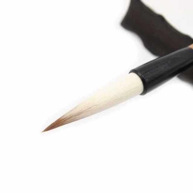 Shanghai Zhou Huchen Calligraphy Brush, European Style Regular Script, Sheep Hair and Mixed Hair, Ouyang Xun Regular Script, Large, Medium, and Small Size Calligraphy Brush