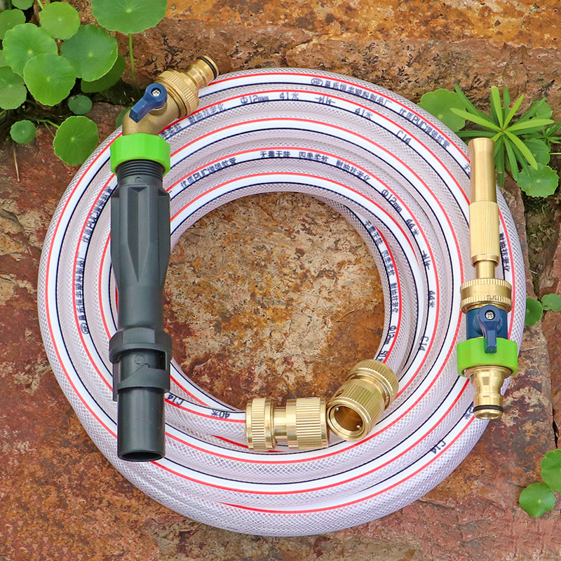 Custom Community Lawn Live Succession Elbows Quick Fetch Water 40% Hose Pour Flowers Car Wash Bronze Wrap Plastic Handle Water Gun Group Sleeve