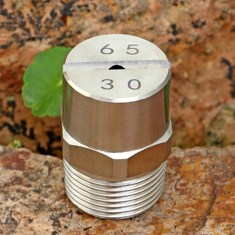 304 stainless steel 2 points 4 points 6 parts Outer wire 6530 High pressure sector flush nozzle wash spray Sprinkler Shower Nozzle