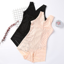 Autumn conjoined body shaping clothing womens tight waist waist lifting hip no trace Shaping Body underwear large size postpartum abdominal clothes thin