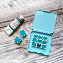 (Turquoise color)mg light cobalt turquoise color ds precipitated turquoise Wen Yi Smink