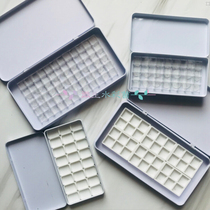 Watercolor dispensing white iron box Color box 18 colors 24 colors 36 colors 40 colors 72 colors 70MG Meri Blue ds