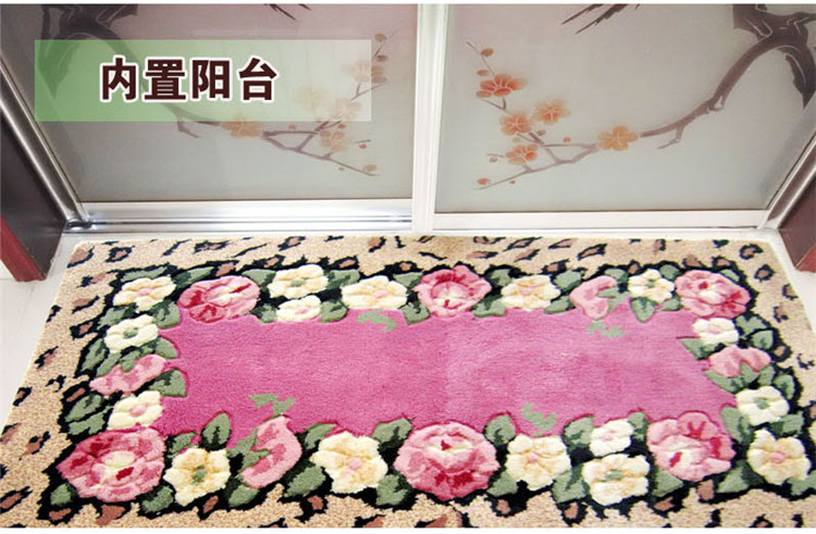 Cầu thang bước pad mat phòng ngủ sống keo miễn phí phong cách châu Âu tự dính thảm không trơn trượt thảm thảm sàn thảm cửa tấm thảm chùi chân - Thảm tấm thảm