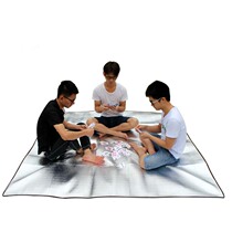 Moisture cushion thick tent outdoor travel portable grass picnic mat household aluminum film camping camping sleeping mat floor mat