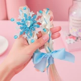 Аксессуар для волос, парик с косичкой, ободок для принцессы, детская заколка для волос, подарок на день рождения