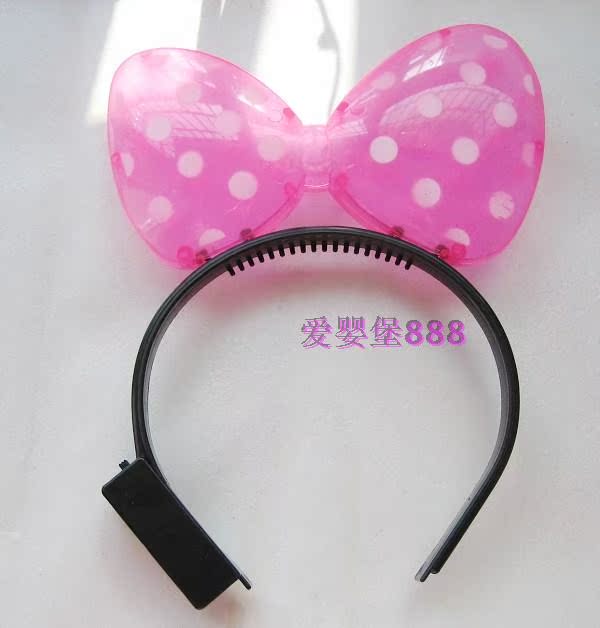 Giáng sinh phát sáng đồ chơi nơ sừng cô gái headband mũ bar buổi hòa nhạc đạo cụ cung cấp - Sản phẩm Đảng / Magic / Hiệu suất 	phụ kiện cosplay cảnh sát	