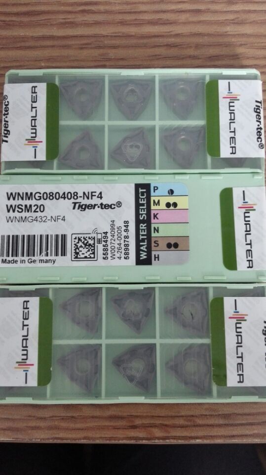 Authentic Walther Blade WNMG080408-NF4 WSM20 ask your pro to make a front request for an RFQ Thank you 