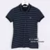 Giảm 50% cho quầy cá sấu Lacoste của Pháp đích thực áo thun nữ tay ngắn sọc rộng 525739 - Áo polo thể thao Áo polo thể thao