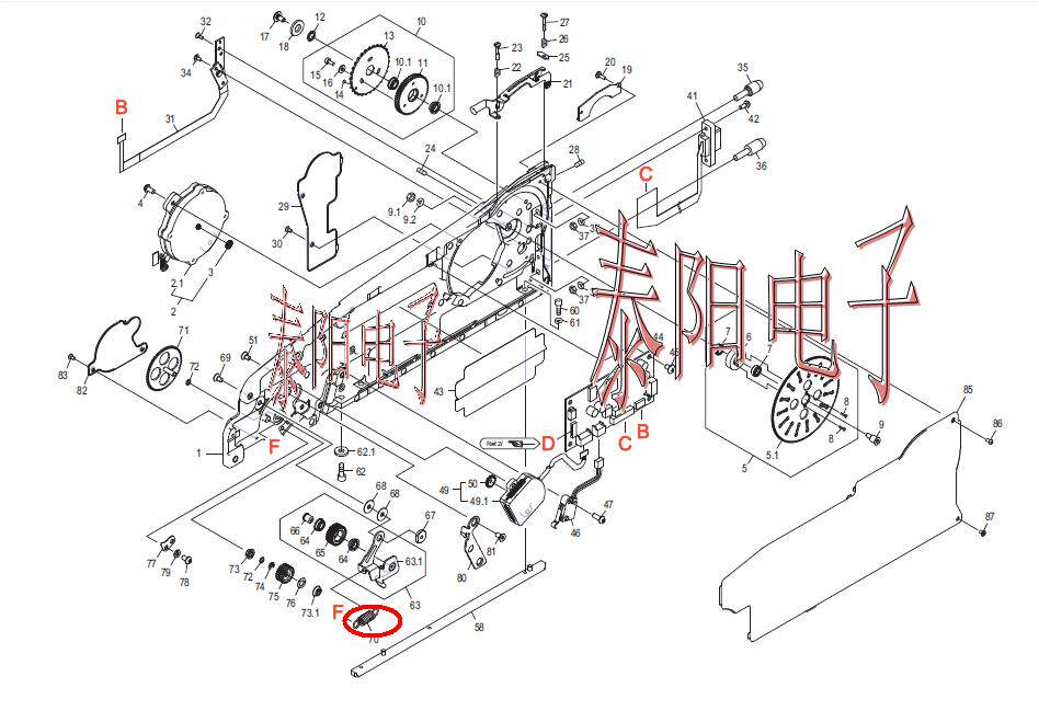 NXT Feeder Accessories Feeder SPRING Feeder Tape Assembly Spring PZ46891 Feeder Accessories