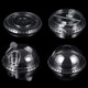 Disposable 90/95 calibre PET thickened hemispherical cup lid milk tea ball lid flat lid high lid 98 beverage cup lid