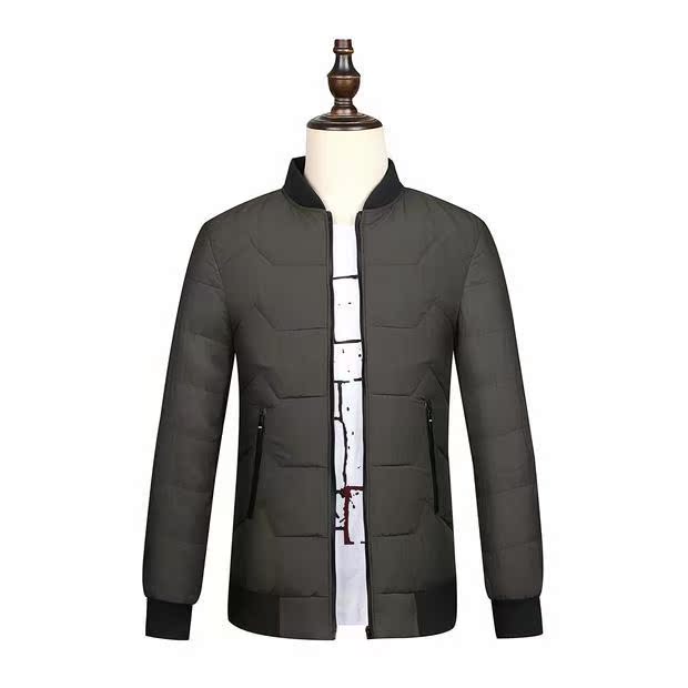 Áo khoác nam mùa đông cộng với phân bón XL chất béo xuống áo khoác cotton thêm lớn 6 áo khoác cotton rộng rãi áo khoác cotton 300 kg áo khoác bóng chày