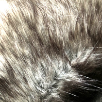 Simulated fur fox fur gray low-dyed clip hair costume jewelry shooting background 9 yuan per meter