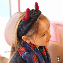 Antler cat ear hair band Face hair band Headband Makeup mask Hair set Mask Bath bandana Hair towel Hair accessories