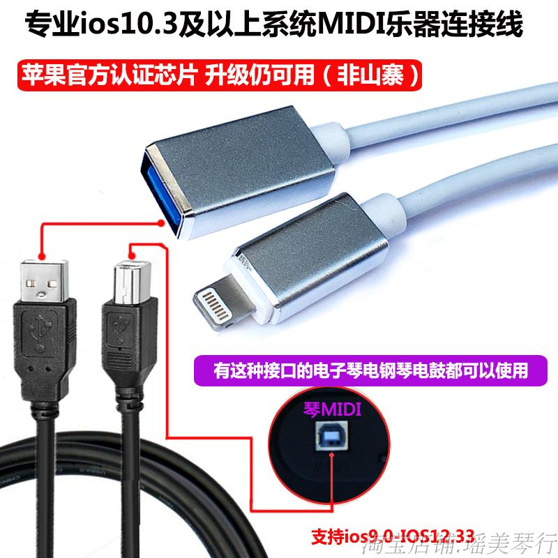 CASIO Mountain Leaf p11565790midi Apple 10 3 General Electric Piano Electronic Musical Instrument Connecting Wire