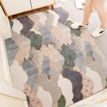 In-door mat Entrance Doormat Nordic Silk Ring Home Door Hall Mat Large Doorway Carpet Customizable Tailoring