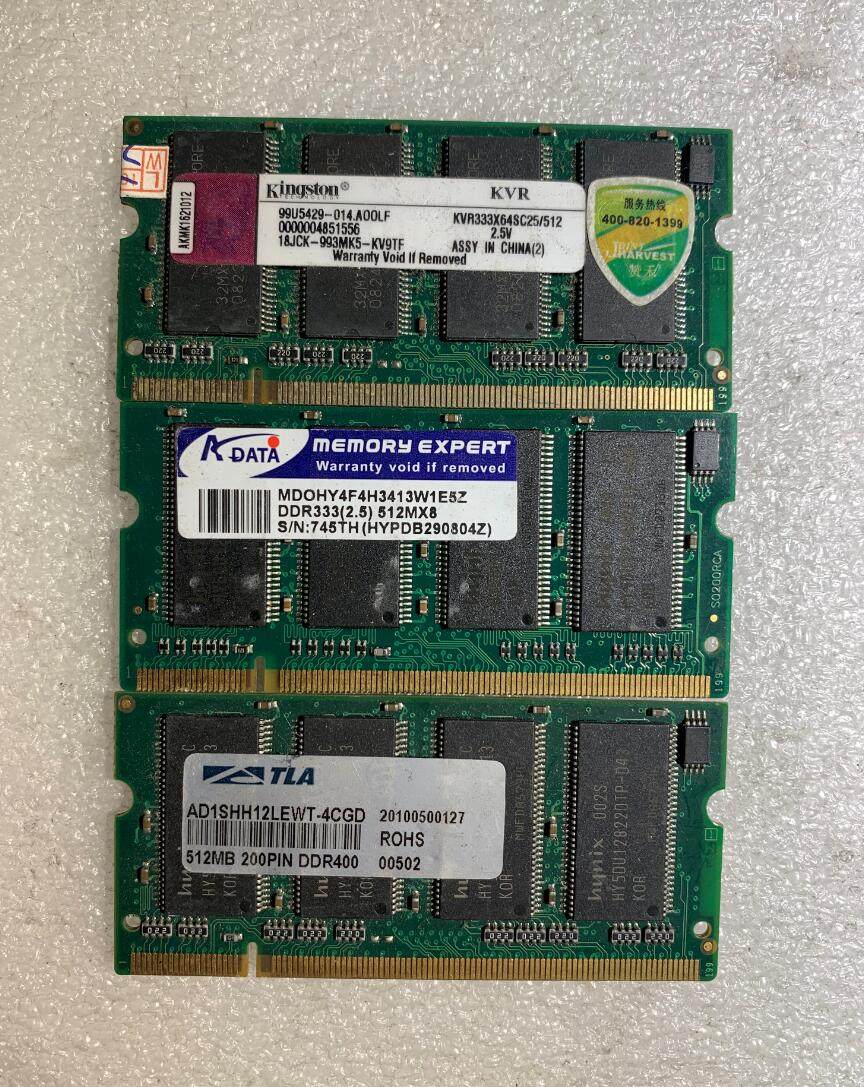 拆机1G DDR2 667 800Mhz PC2 5300S 6400S 笔记本内存条现货