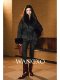 Wangxo｜Highly Fluffy Hungarian 90 White Duck Down｜Detachable Fox Fur Collar｜Waist-Cinching Short down Jacket