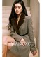 Wangxo｜Precious Natural 100% Wool｜Detachable Eco-Friendly Fur Collar, Wide Shoulders, Waist-Cinching, Long-Sleeved Blazer