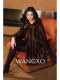 Wangxo｜Collectible-Grade Passtree Mink Texture｜Three-Dimensional Striping Technique｜Lapel Silhouette Eco-Friendly Fur
